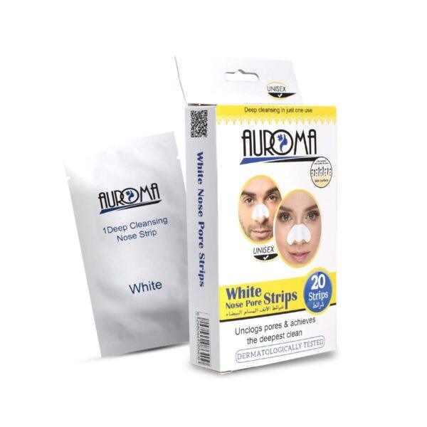 Auroma Nosestrips White 20s Pack